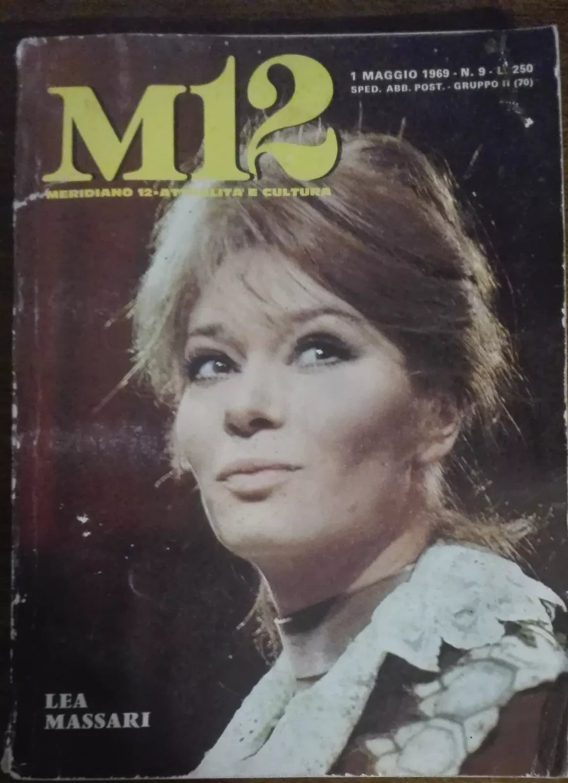 M 12 attivita e cultura - Lea Massari - Edizioni periodici SEI,1968 - A