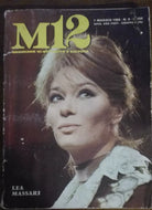 M 12 attivita e cultura - Lea Massari - Edizioni periodici SEI,1968 - A