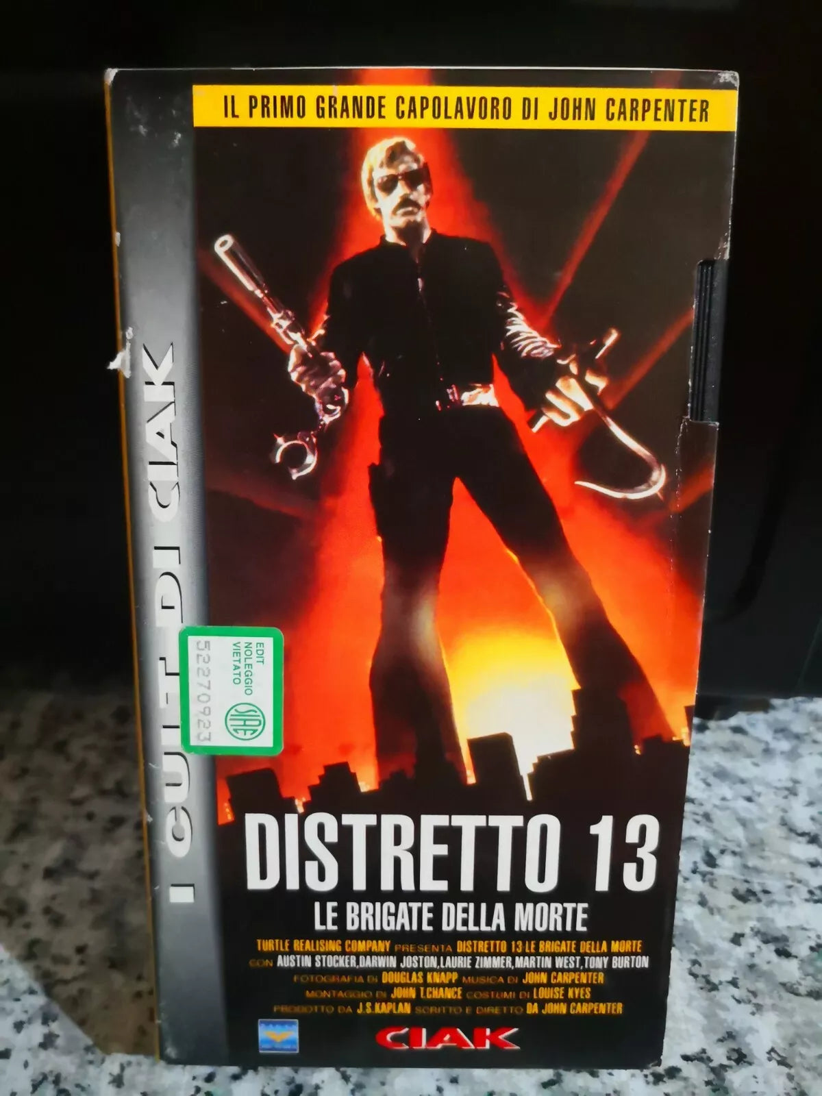 Distretto 13 - vhs - 1995 - Univideo -F