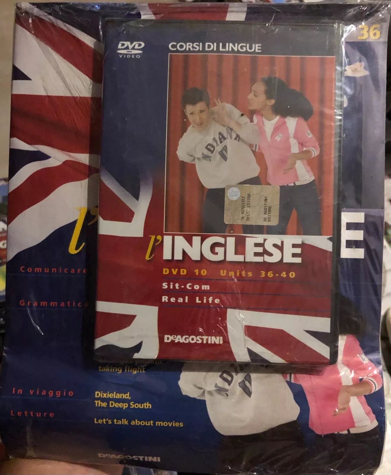 Corsi di lingue L inglese fascicolo 36 DVD di Aa vv