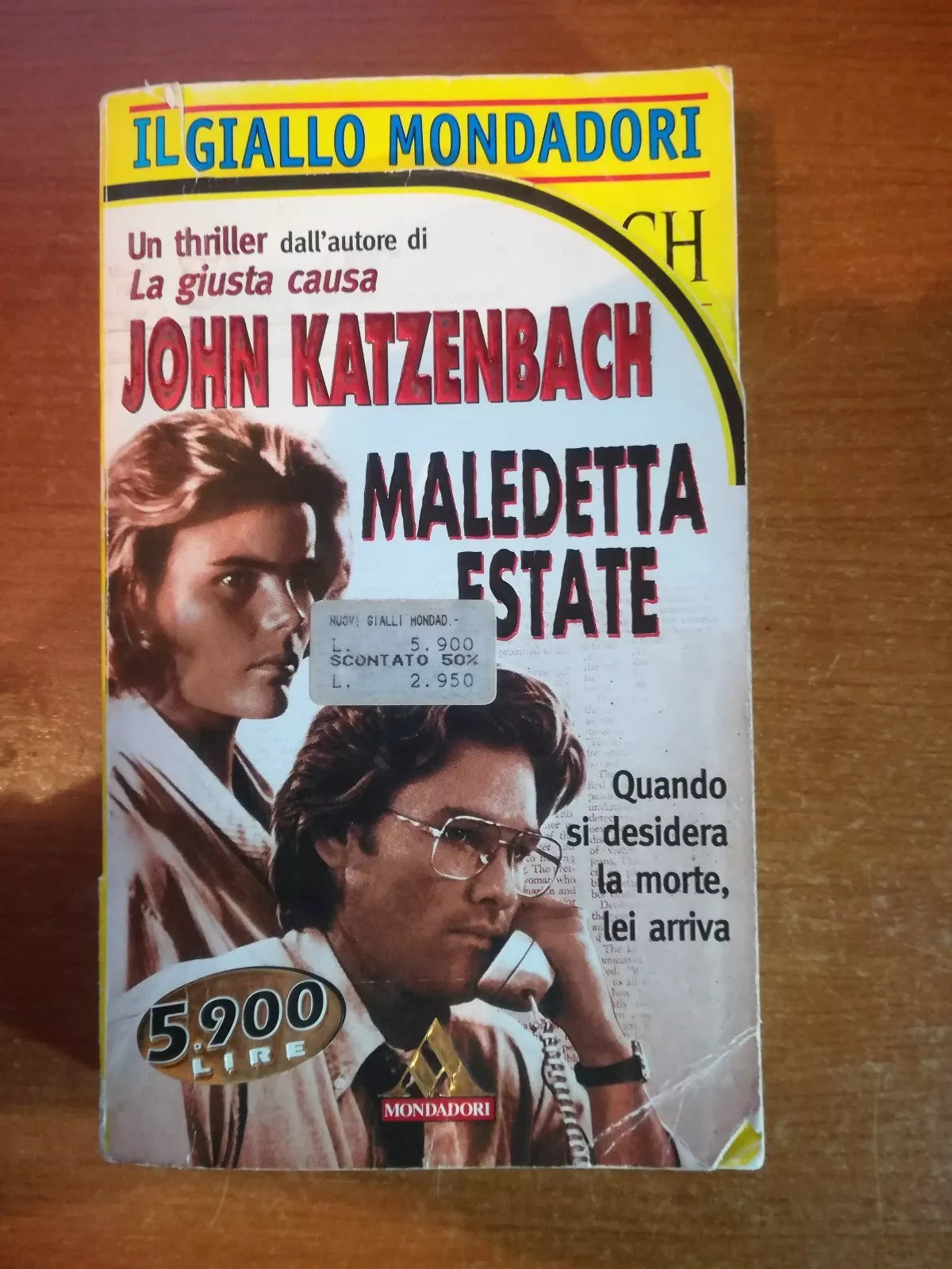 Maledetta estate - John Katzenbach - Mondadori - 1997 - M
