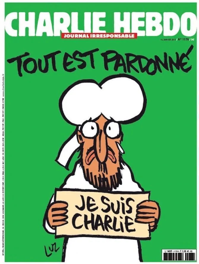 CHARLIE HEBDO Italian 14 01 2015 TOUT EST PARDONNE N. 1178 Il Fatto Quotidiano