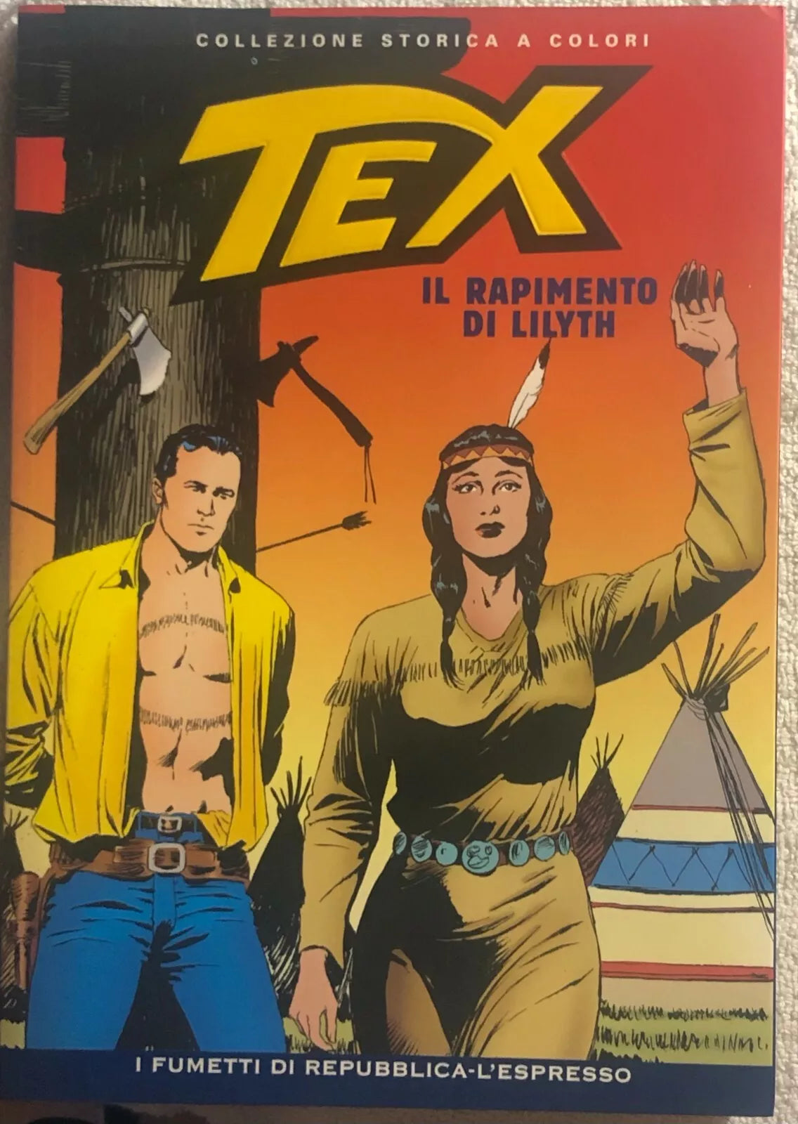 Tex 4 - Il rapimento di Lilyth di Gianluigi Bonelli, 2008, Sergio Bonelli