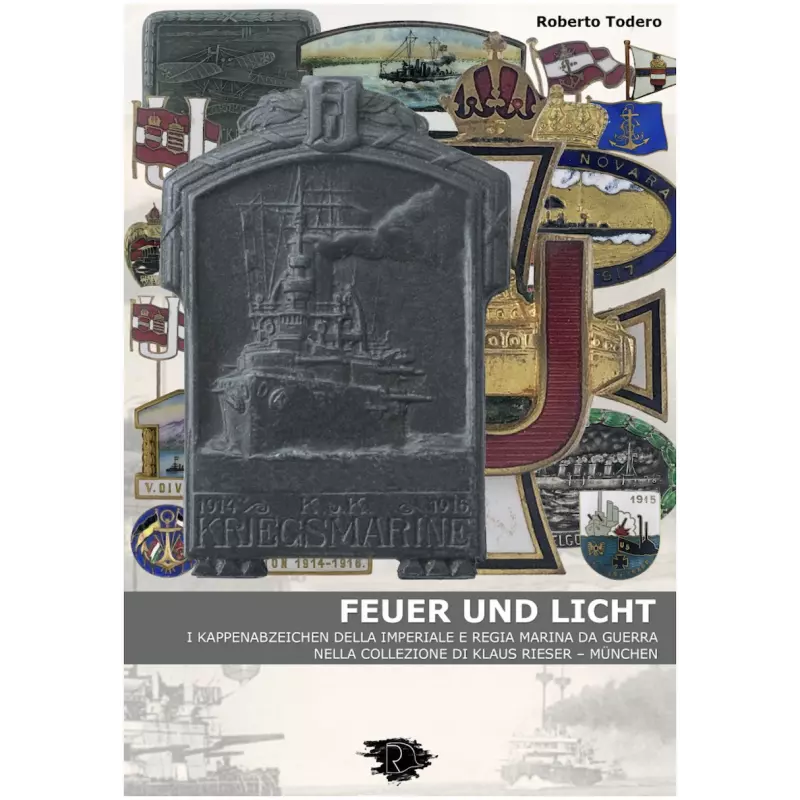Feuer und licht I kappenabzeichen della imperiale e regia marina da guerra di R