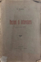 Nozioni di letteratura per le scuole medie di V. Schiliro, 1929, Bronte Stab. Ti