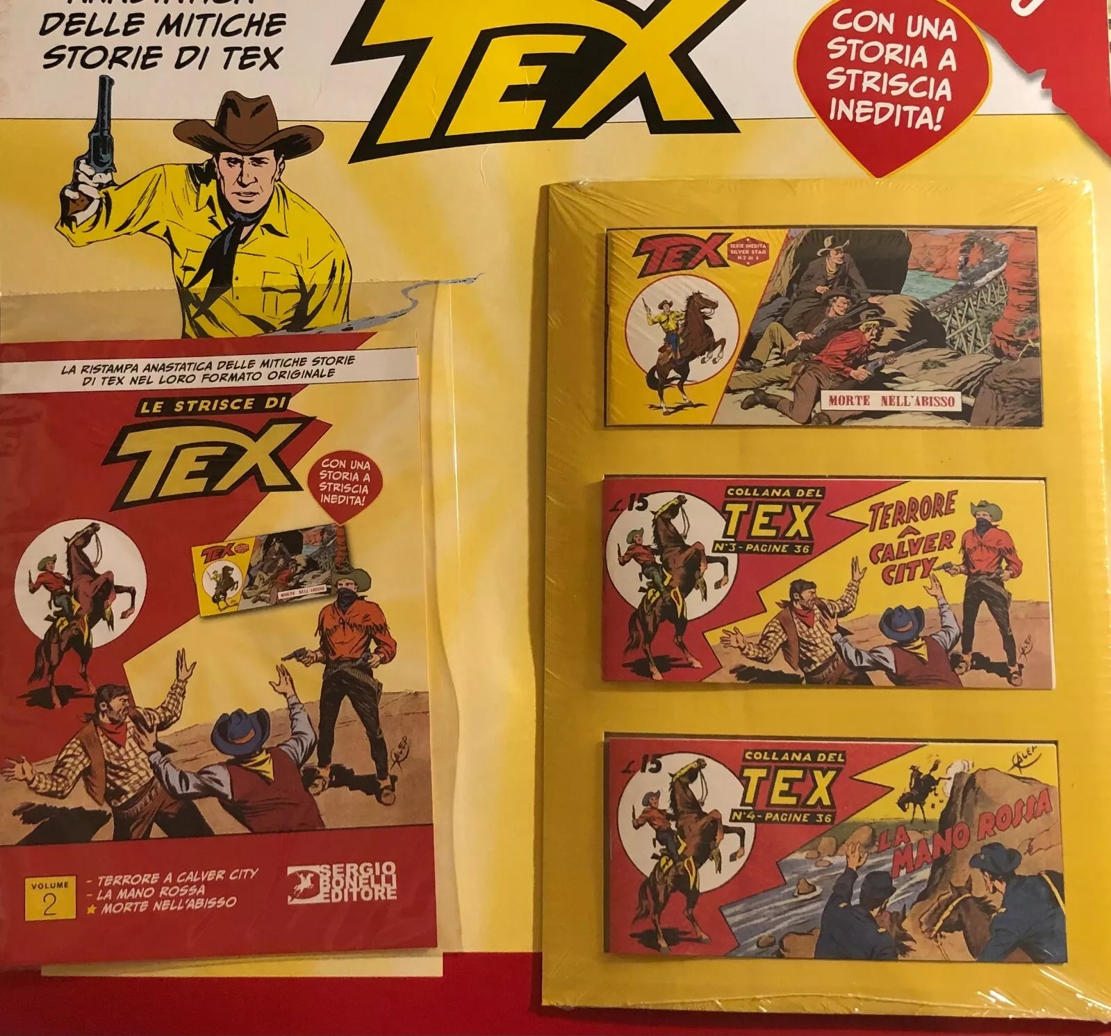 Le strisce di Tex n.2 di Sergio Bonelli Editore, 2021, La Gazzetta Dello Sport