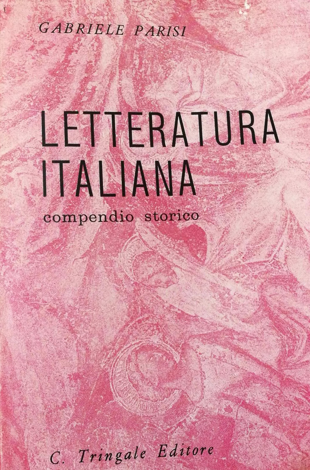 Letteratura Italiana di Parisi, 1982, Tringale Editore