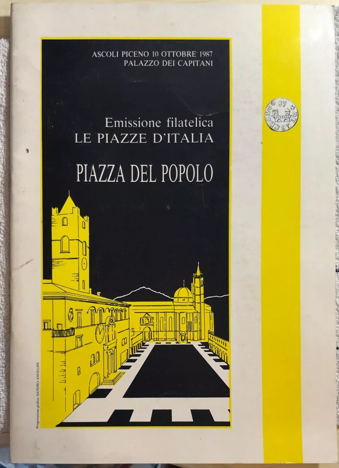 Emissione filatelica Le piazze d’Italia di Aa.vv., 1987, Associazione Filateli