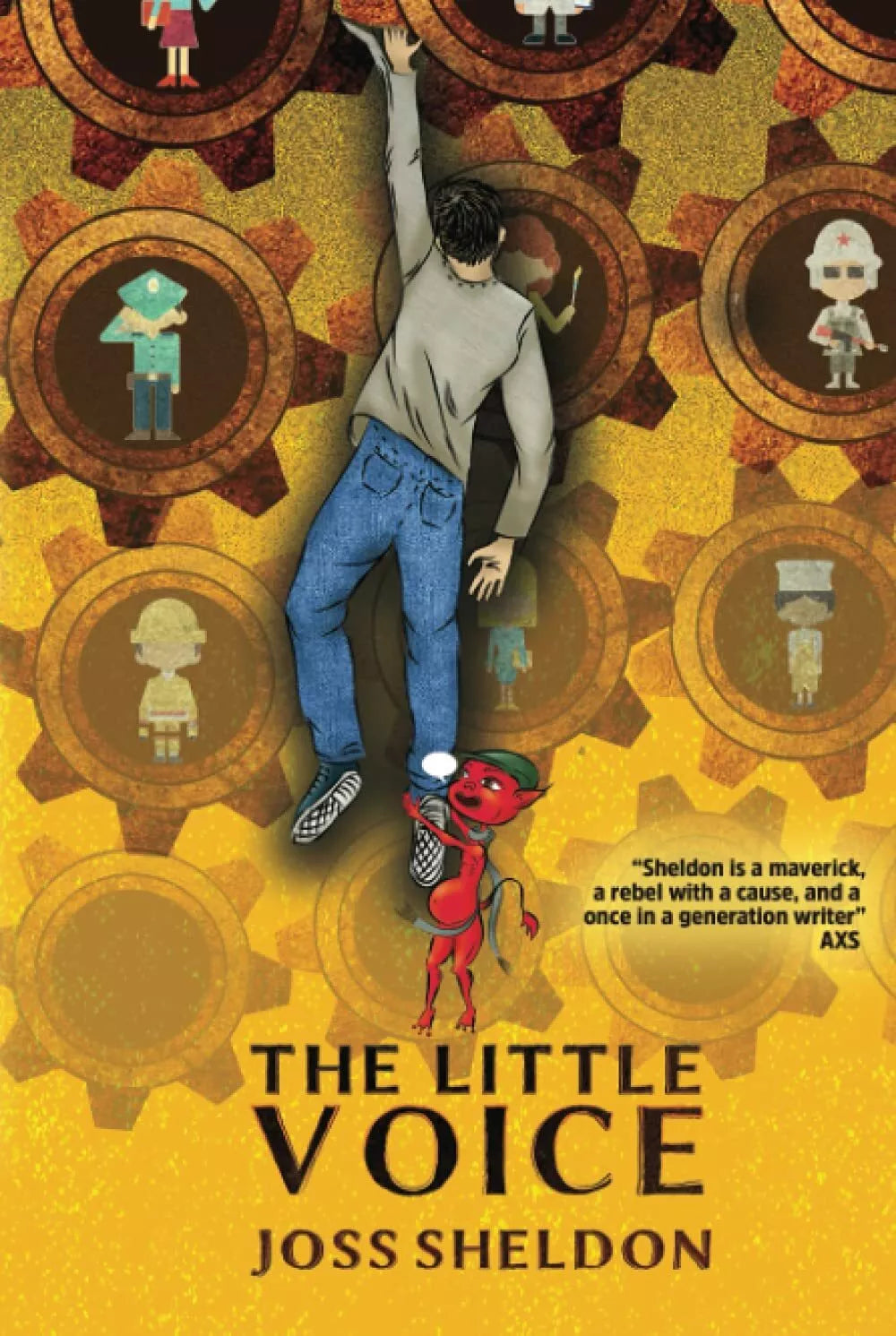 The Little Voice A Rebellious Novel di Joss Sheldon 2021 Indipendently Publ