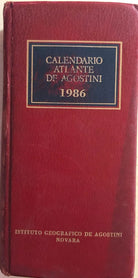 Calendario atlante DeAgostini 1986