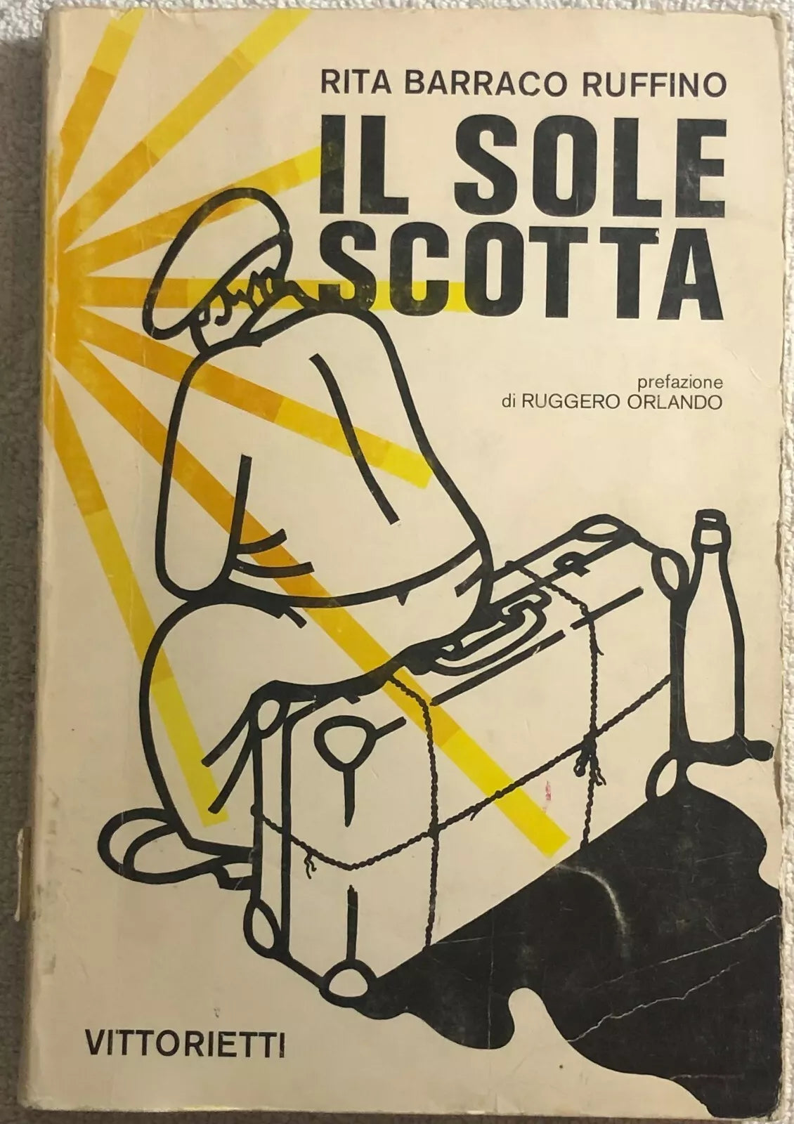 Il sole scotta di Rita Barraco Ruffino, 1981, Vittorietti