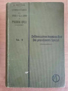 Dell esecuzione forzata sui Beni dei procedimenti speciali-Mortara-1900- AR