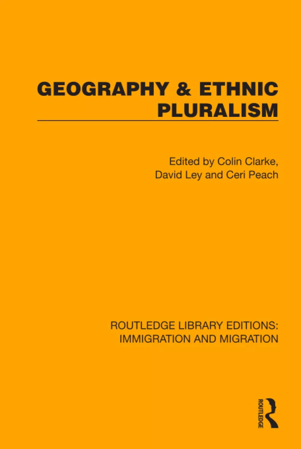 Geography Ethnic Pluralism
