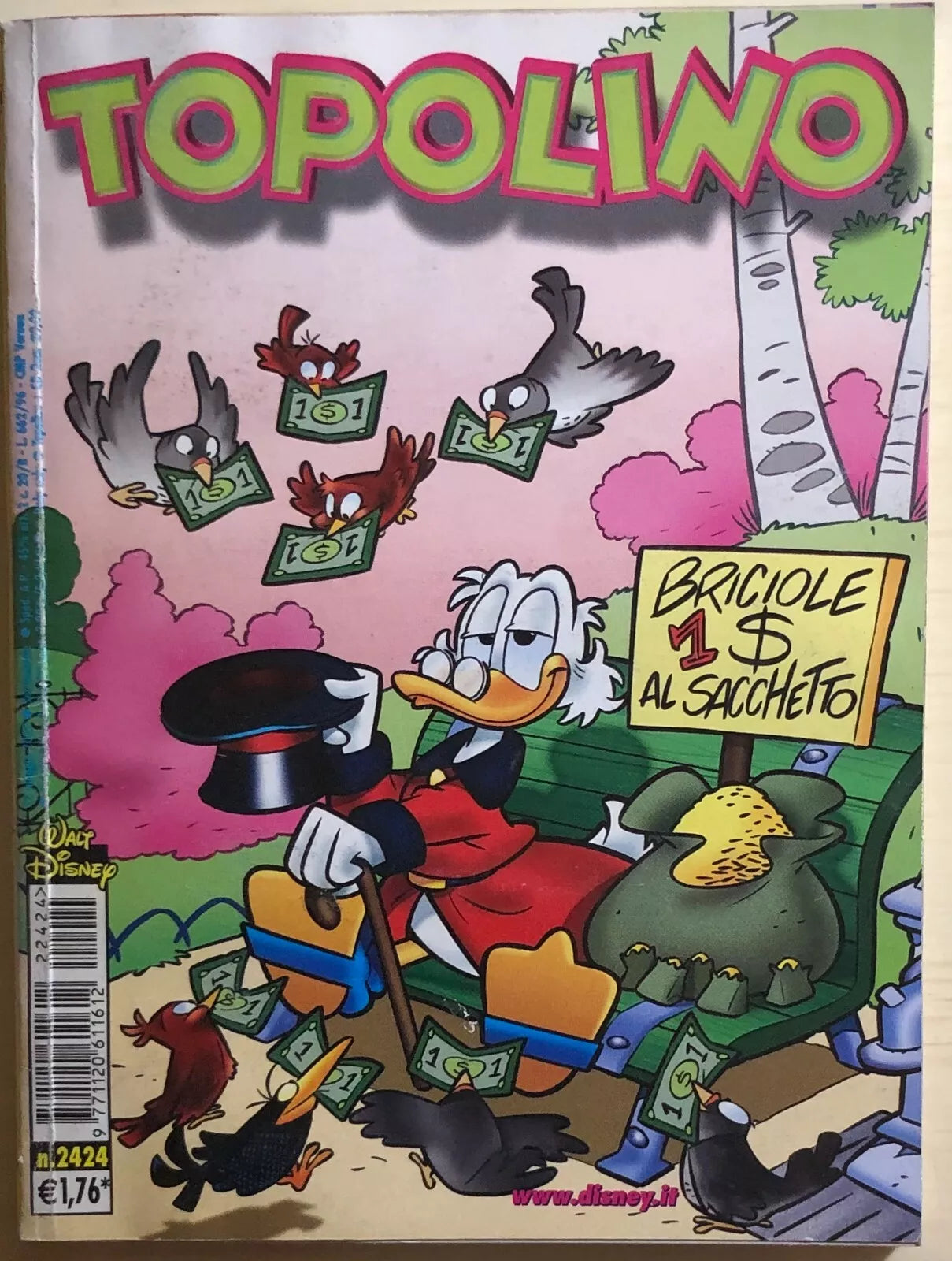 Topolino 2424 di Disney, 2002, Panini
