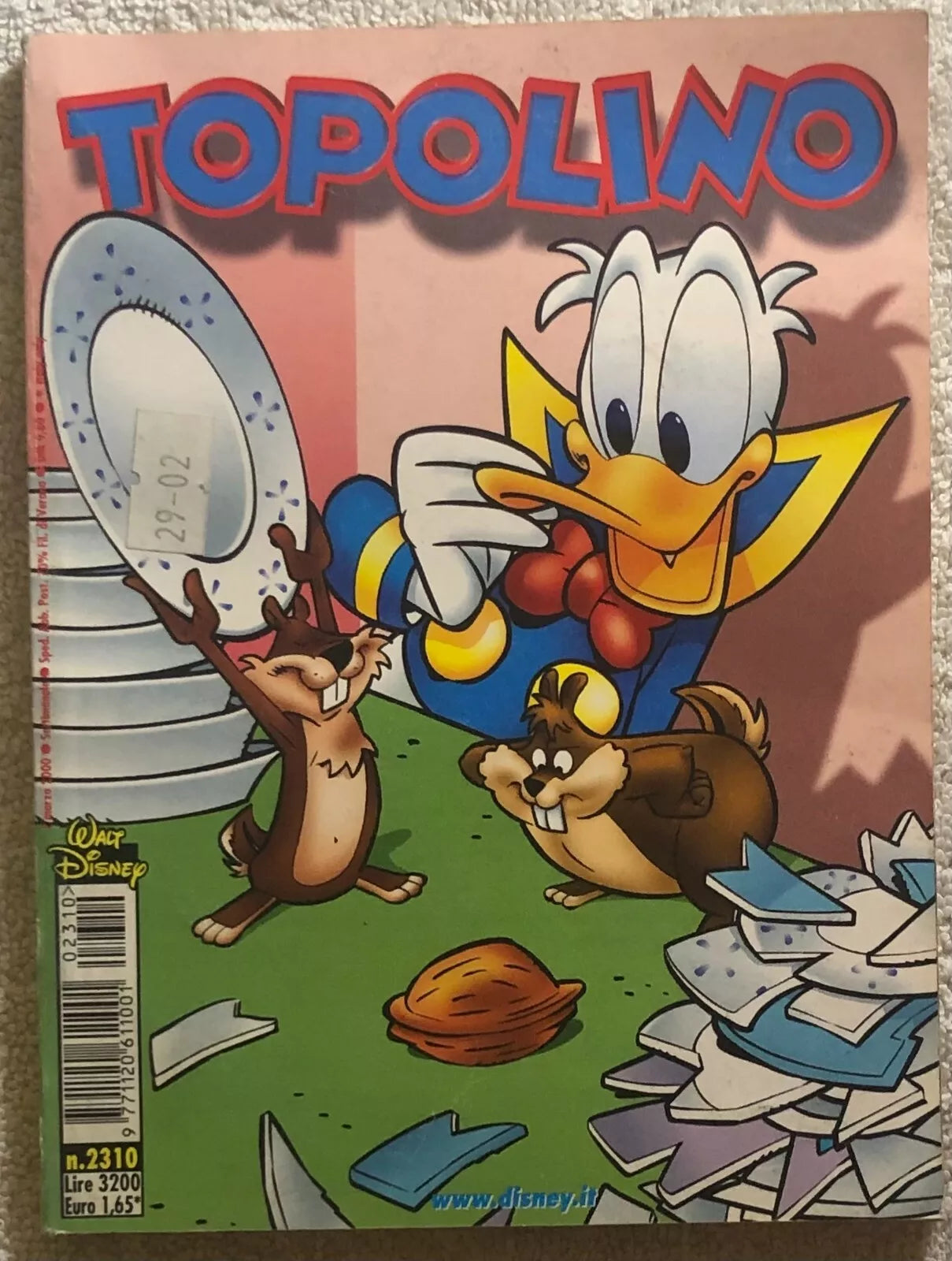 Topolino 2310 di Walt Disney, 2000, Panini