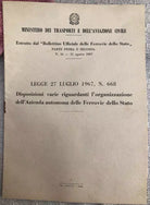 Legge 27 Luglio 1967