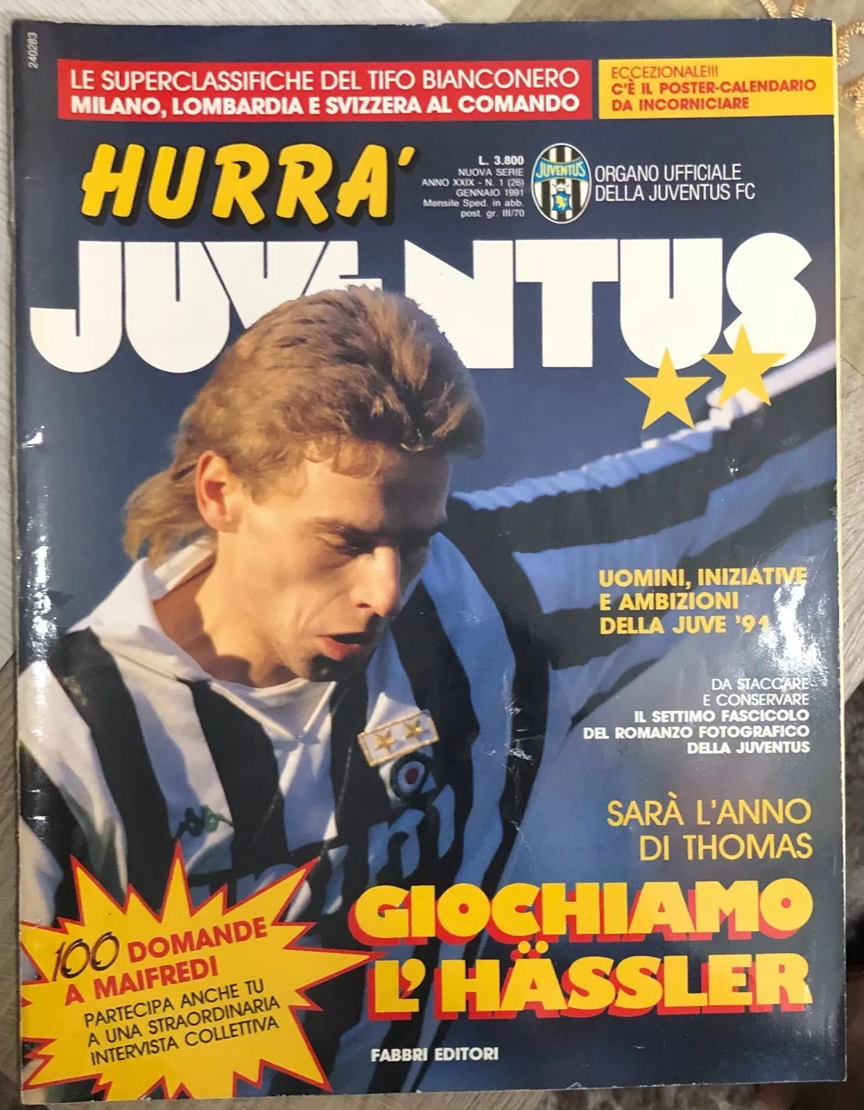 Hurr Juventus n 1 1991 di Juventus F c