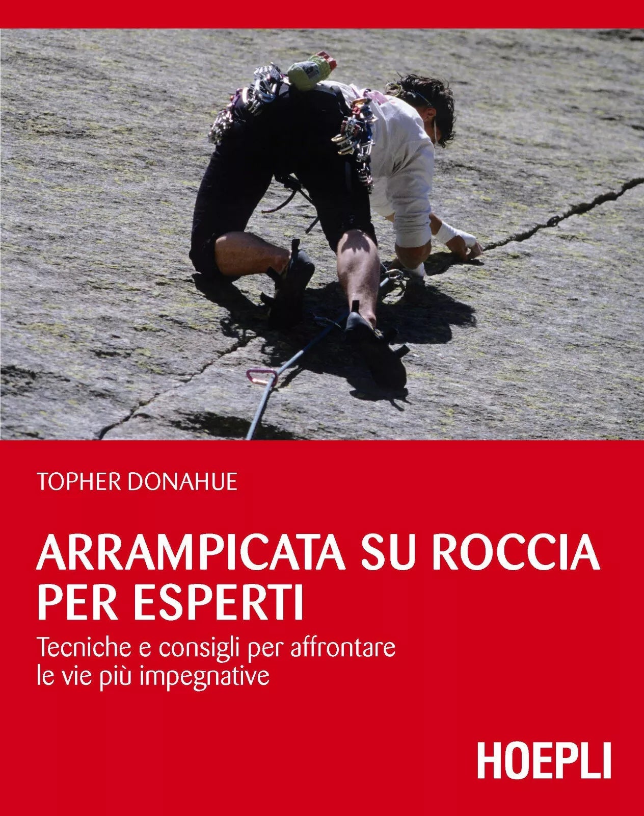 Arrampicata su roccia per esperti