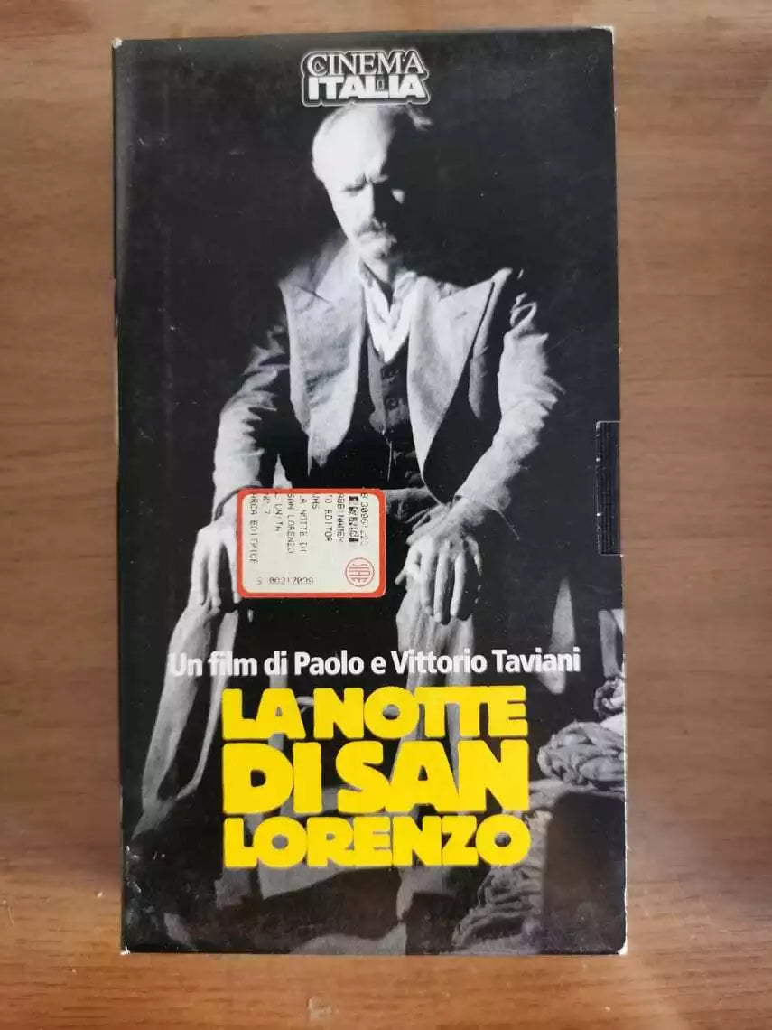 La notte di San Lorenzo - P. e V. Taviani - l Unita - 1982 - VHS - AR