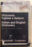 Dizionario inglese e italiano di Ragazzini Biagi, 1972, Zanichelli longman