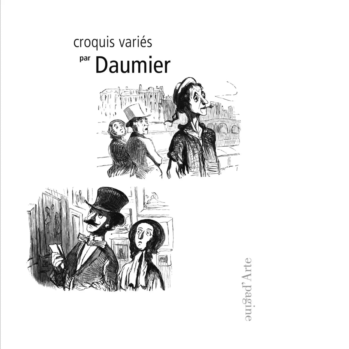 Croquis vari s de Daumier Ediz illustrata