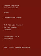 Confitebor Tibi Domine di Antonio Nobili, 2019, Youcanprint