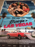 Poster locandina Divorzio a Las Vegas 100x140 cm ORIGINALE da cinema 2020 di Umb