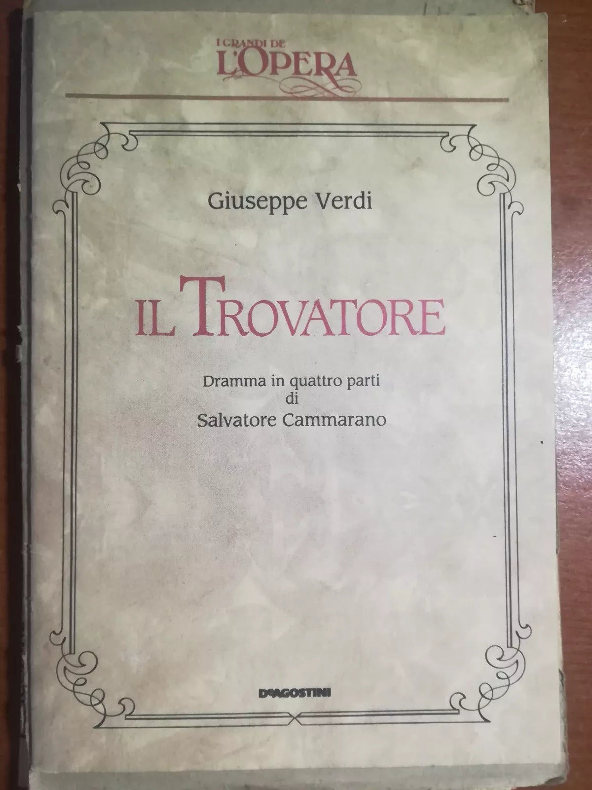 Il trovatore - Giuseppe Verdi - DeAgostini - 1989 - M
