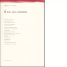 Il tuo viso cantava di Antonio Tirri