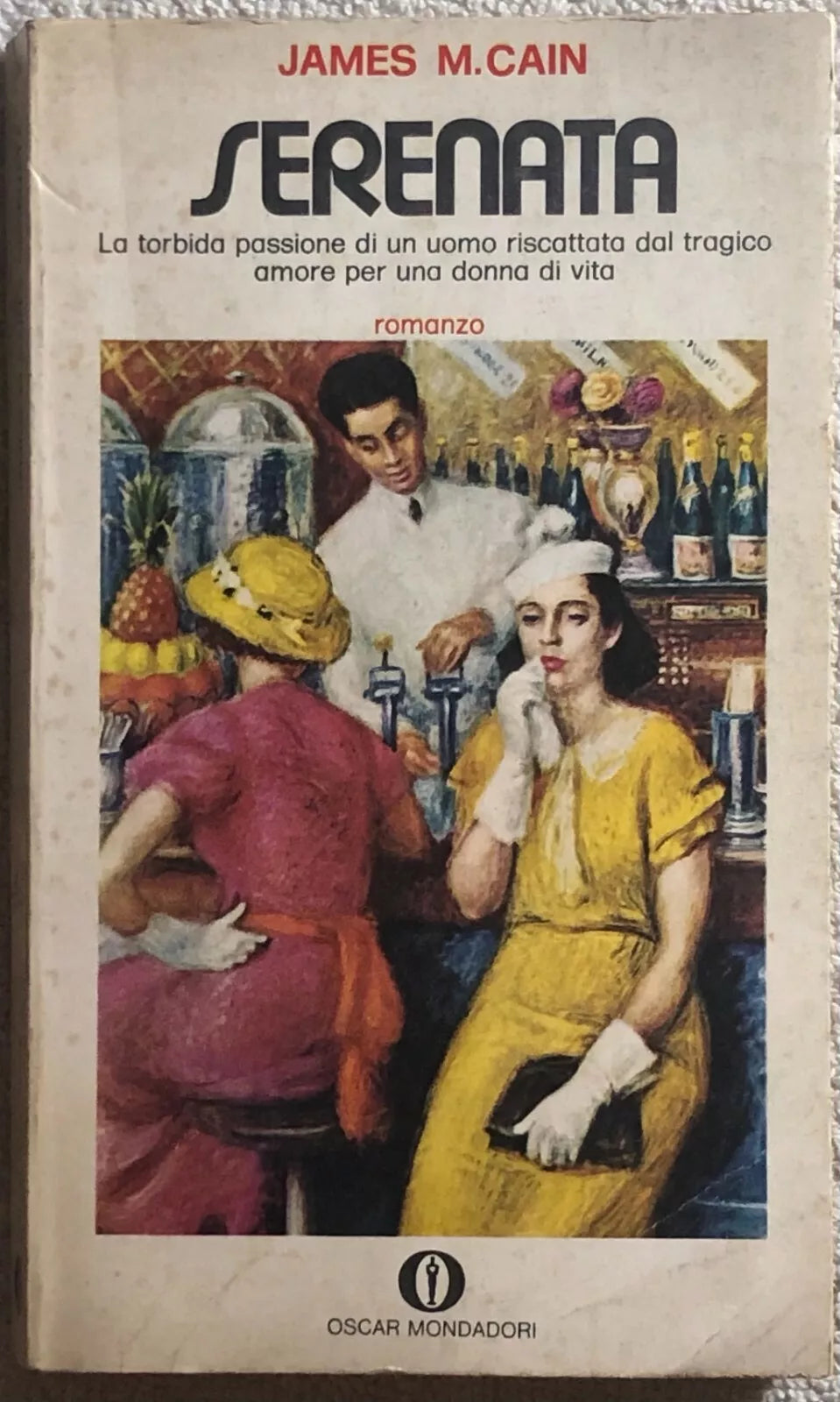 Serenata di James M. Cain, 1971, Mondadori