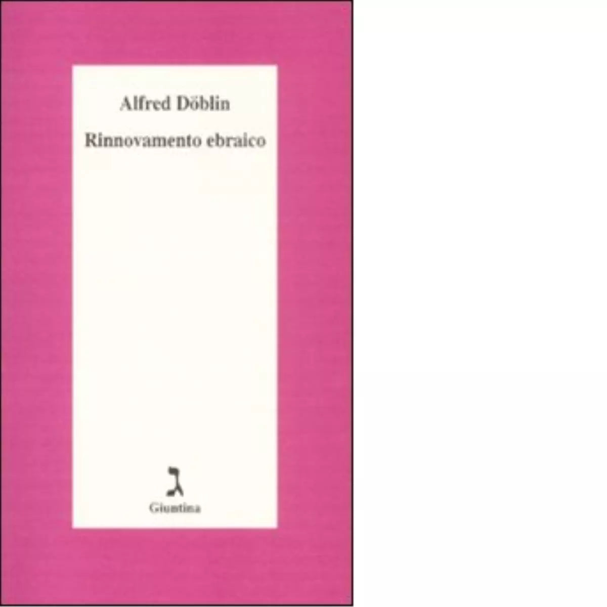 Rinnovamento ebraico di Alfred D blin