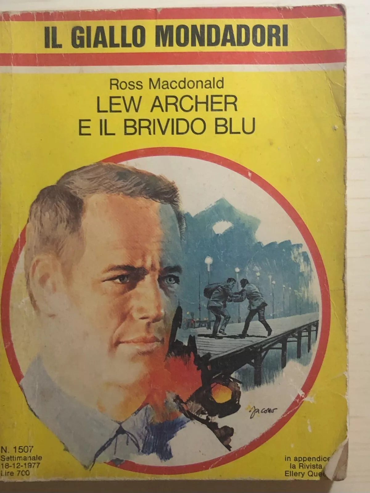 Lew Archer e il brivido blu di Ross Macdonald, 1977, Mondadori