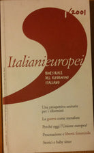 Italianieuropei bimestrale del riformismo..1 2001 - AA.VV. - Marchesi,2001 - R