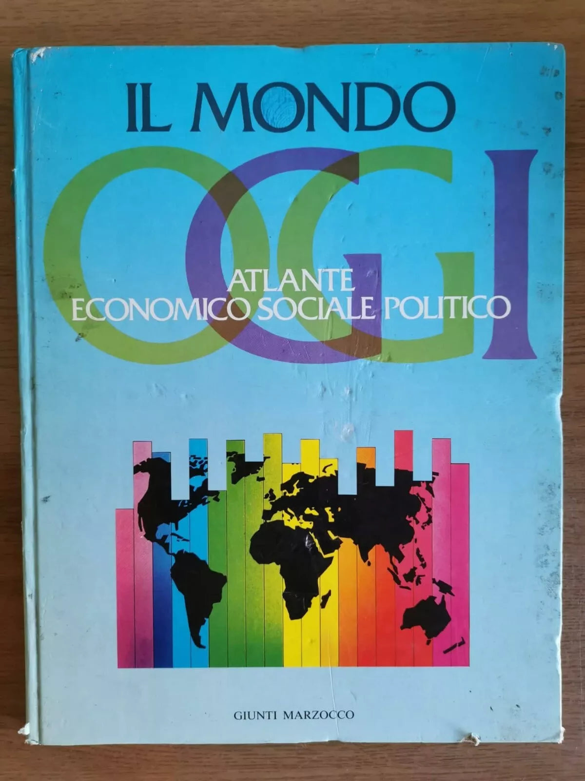 Atlante economico sociale politico - P. Serryn - Giunti - 1988 - AR