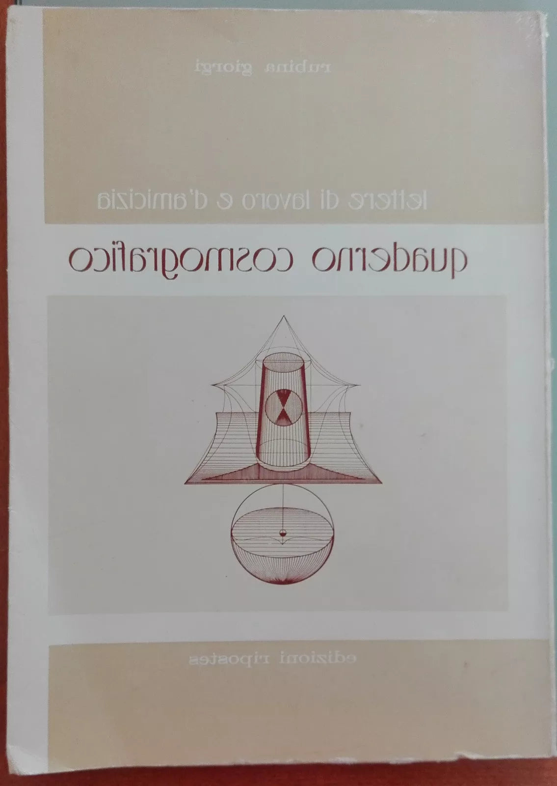 Quaderno cosmografico con dedica e firma autrice - Giorgi - Ripostes,1983 - A
