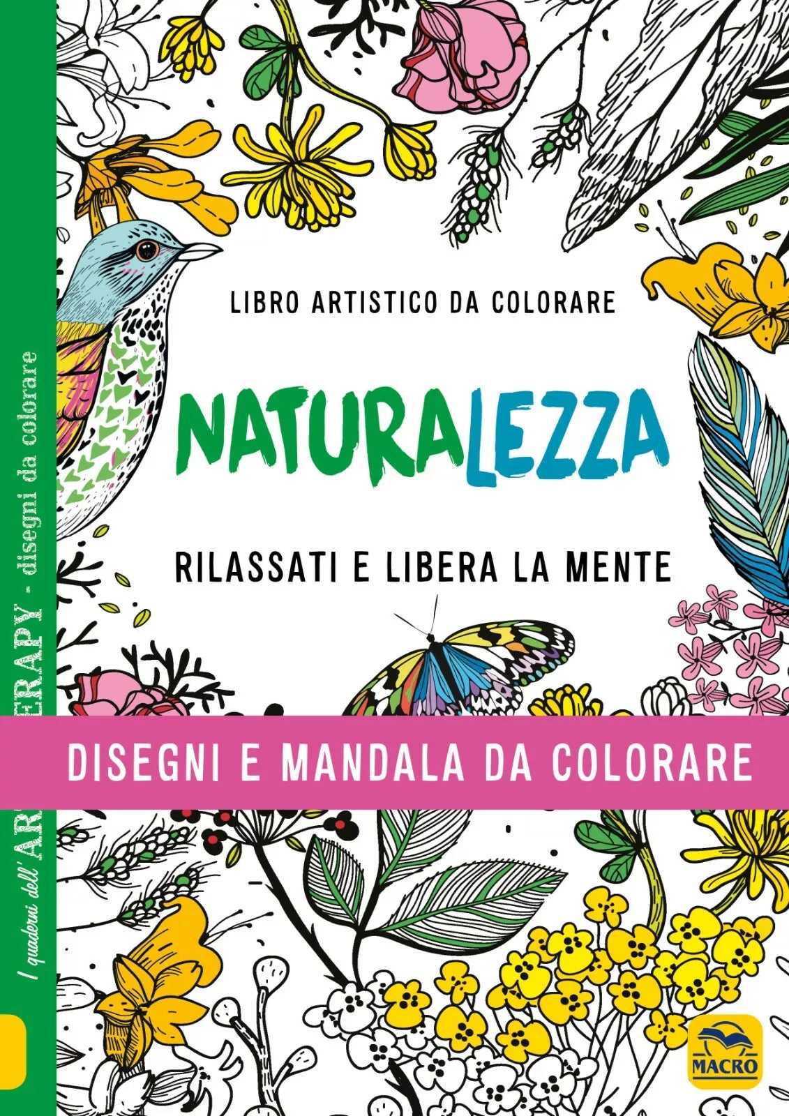 Naturalezza Disegni e mandala da colorare Ediz illustrata di Aa vv
