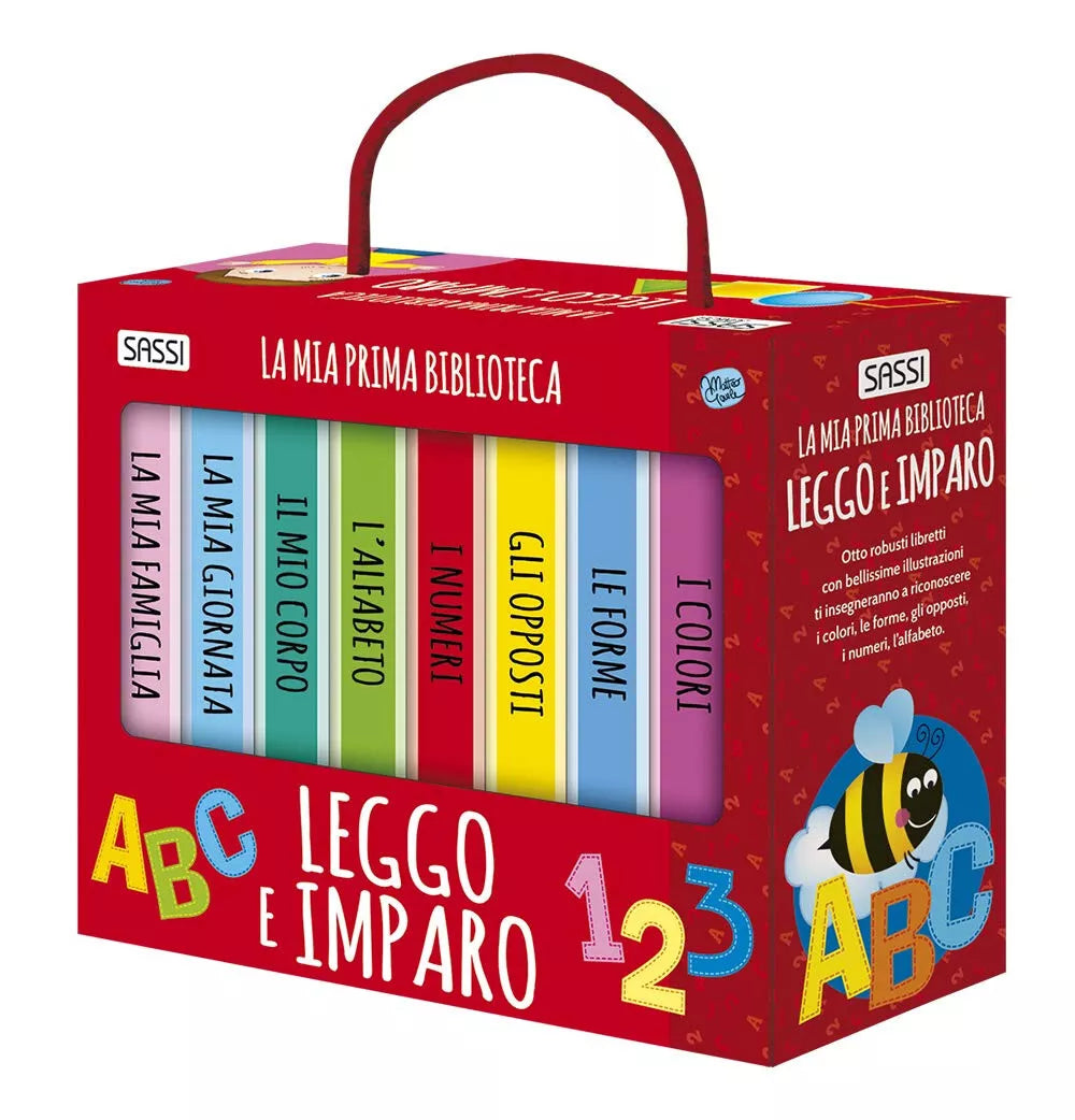 Leggo e imparo La mia prima biblioteca Ediz illustrata
