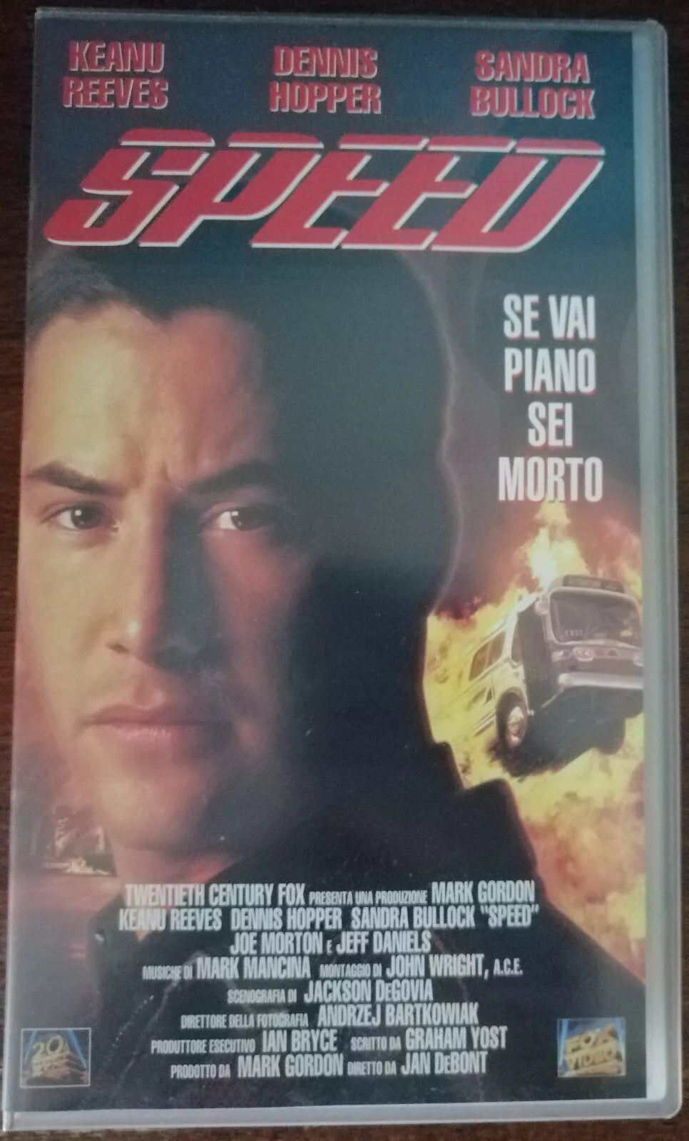Speed, se vai piano sei morto - AA.VV. - Fox Video, 1994 - VHS - A