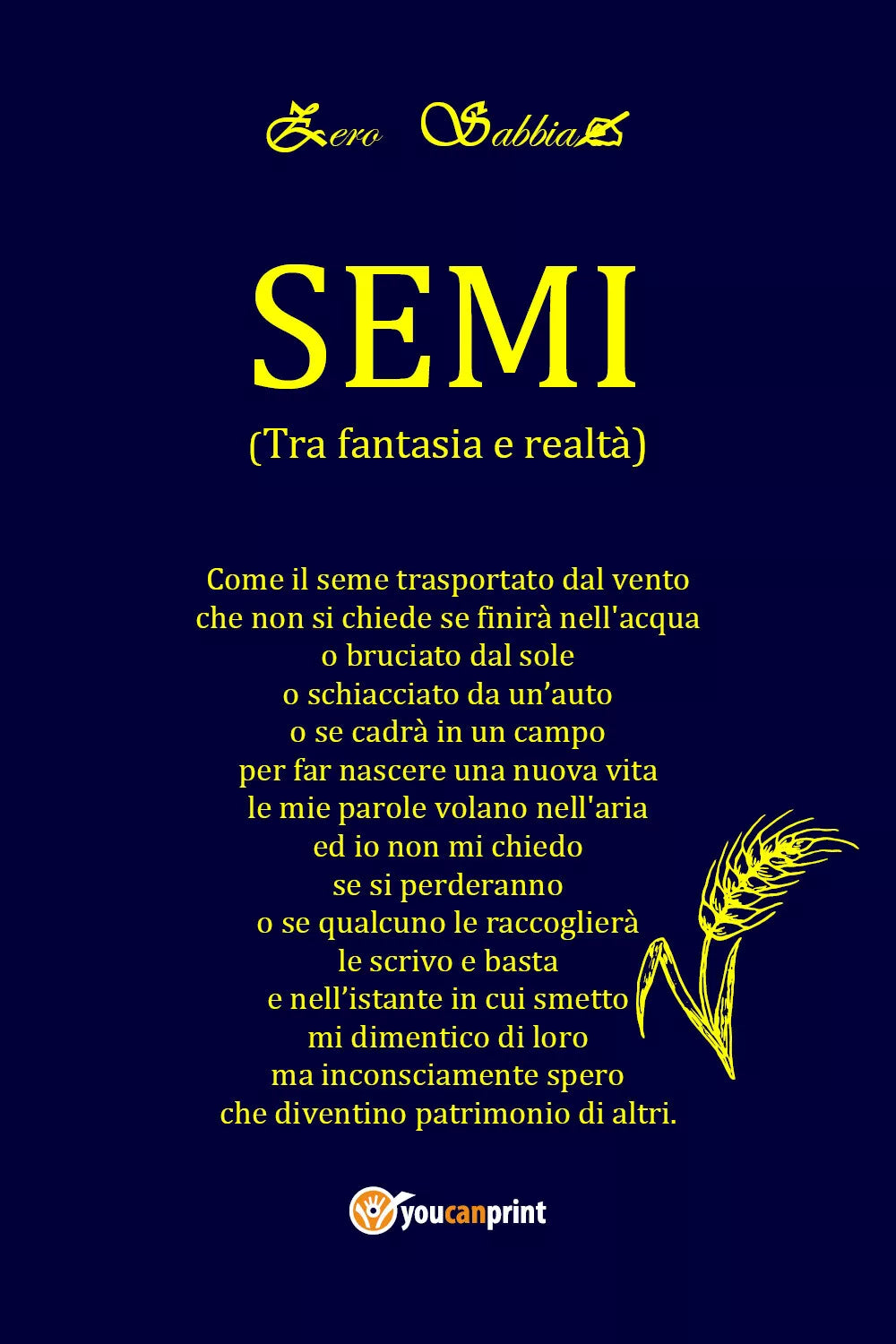 SEMI di Zero Sabbia 2021 Youcanprint