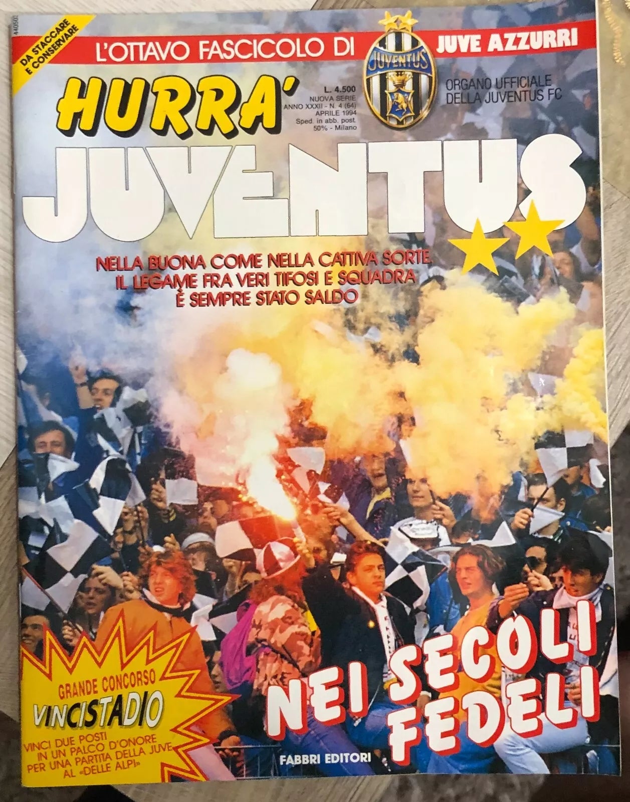 Hurr Juventus n 4 1994 di Juventus F c