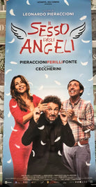 Poster locandina Il sesso degli angeli 33x70 cm ORIGINALE da cinema 2022 di Leon