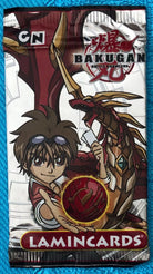 Bakugan Lamincards bustina di Cartoon Network