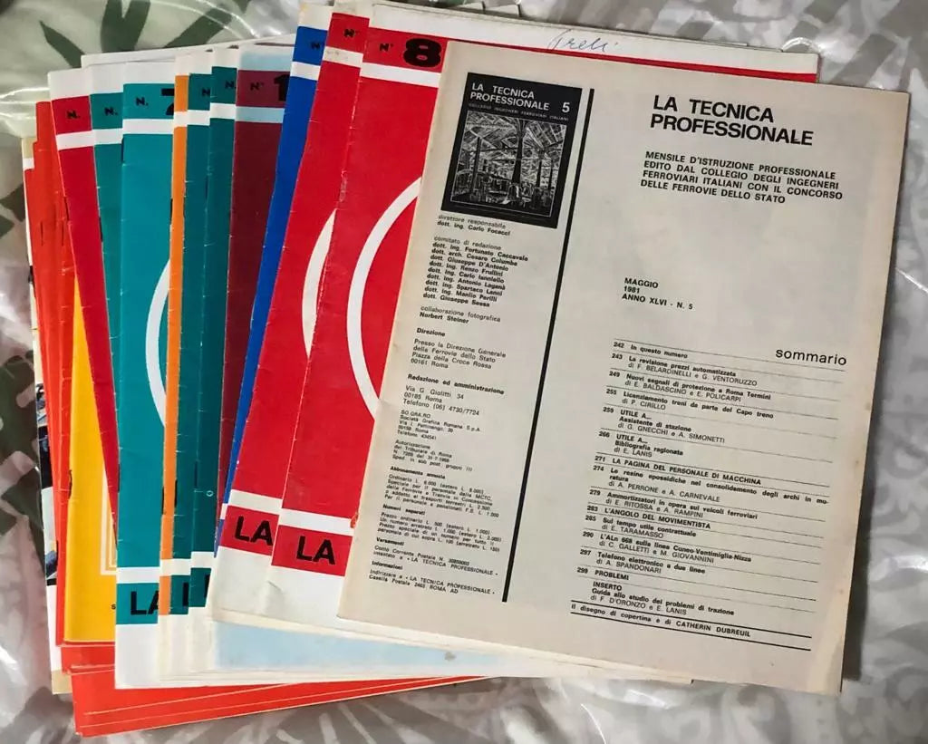 La tecnica professionale 53 numeri vari di Aa vv