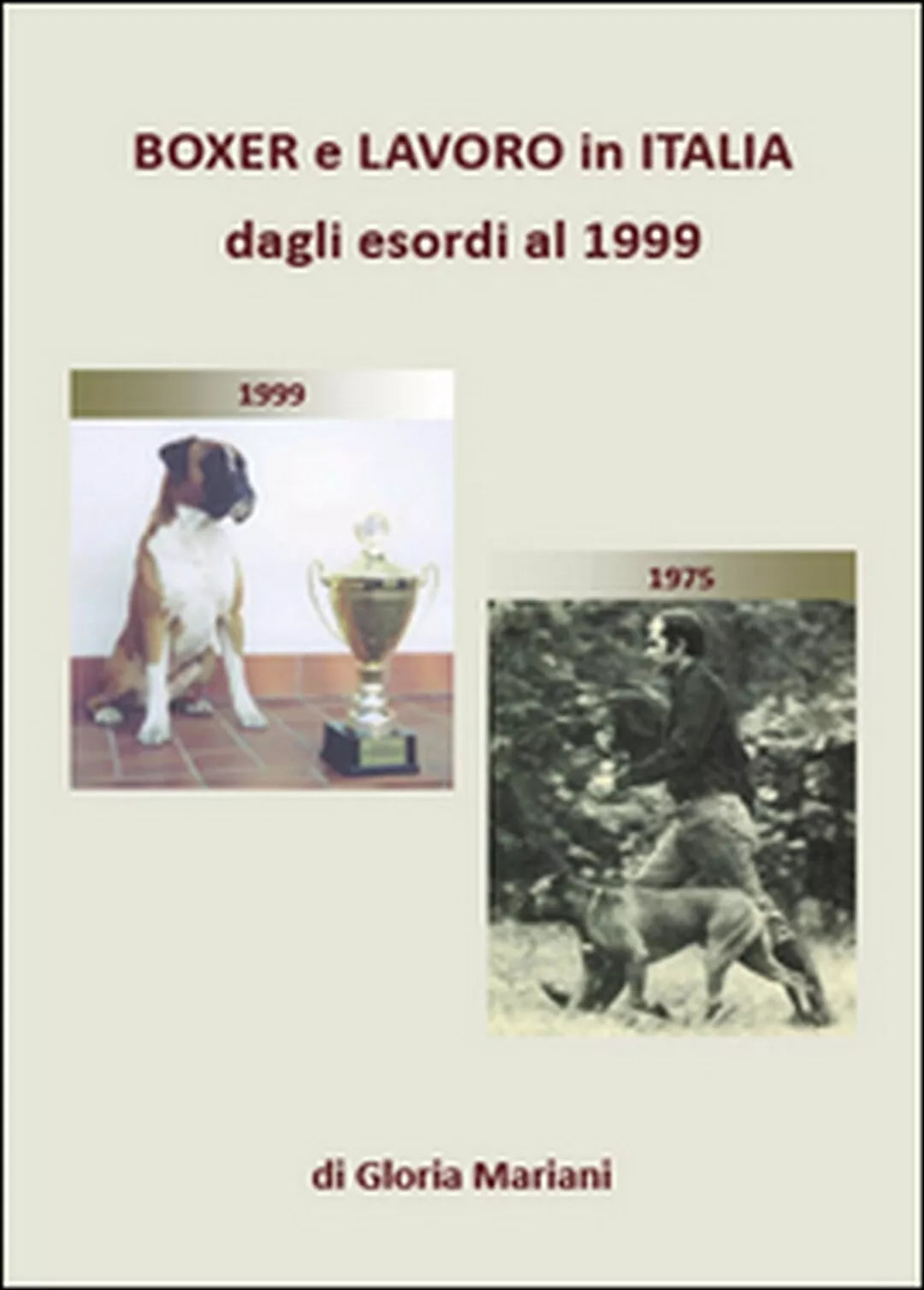 Boxer e lavoro in Italia dagli esordi al 1999, Gloria Mariani, 2015, Youcanp.