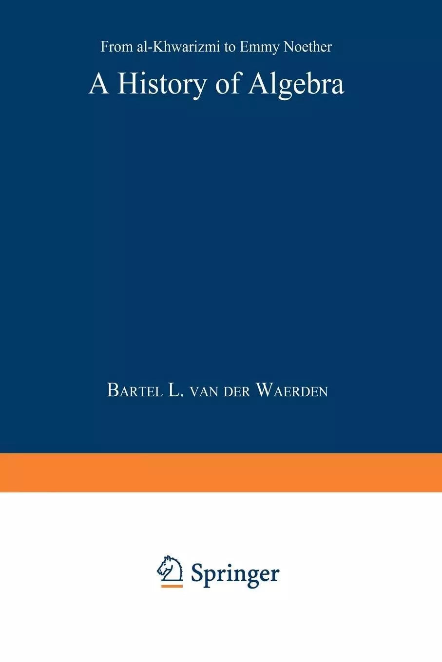 A History of Algebra