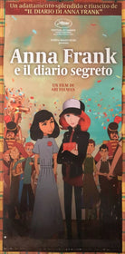 Poster locandina Anna Frank e il diario segreto 33x70 cm ORIGINALE da cinema 202