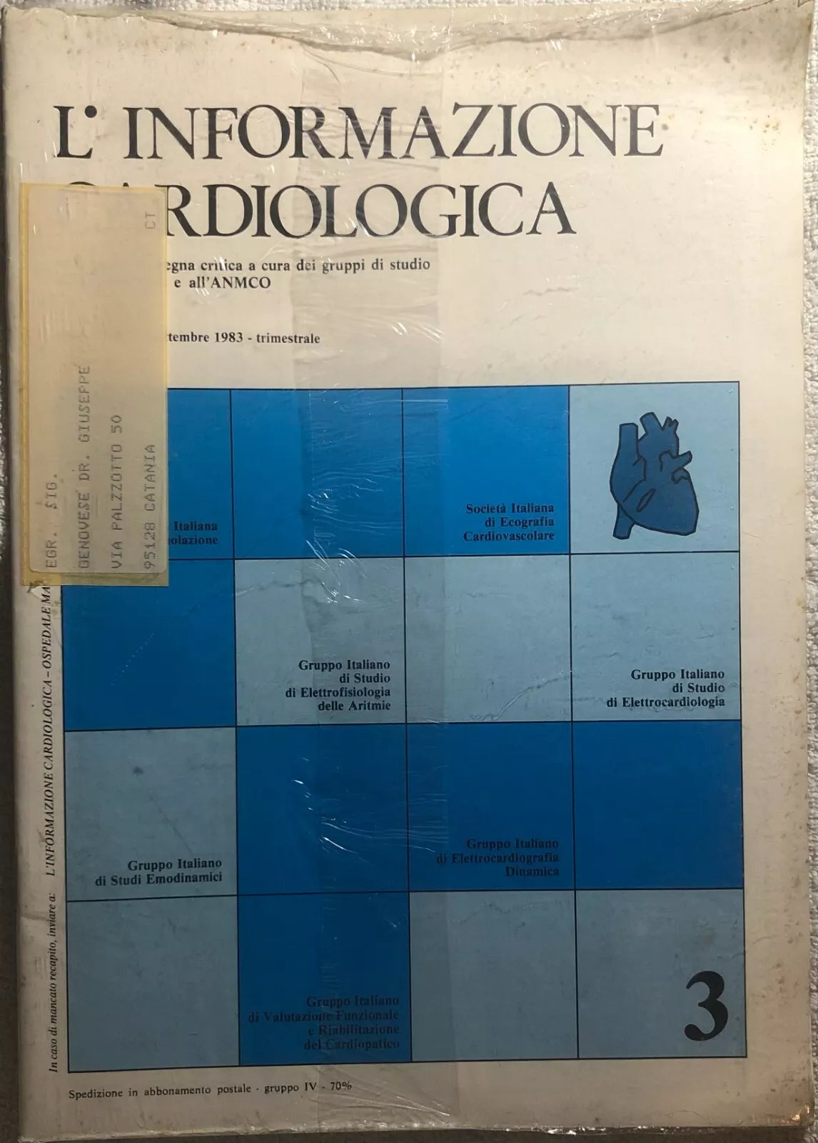 L’informazione cardiologica 3 di Aa.vv., 1983, Anmco