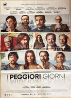 Poster locandina I peggiori giorni 100x140 ORIGINALE da cinema di Massimiliano