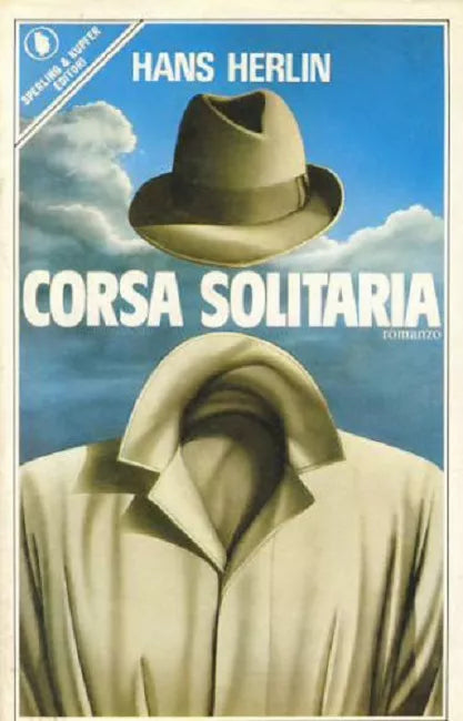 HERLIN HANS - Corsa solitaria - 1983 THRILLER  1 EDIZIONE  ORIGINALE
