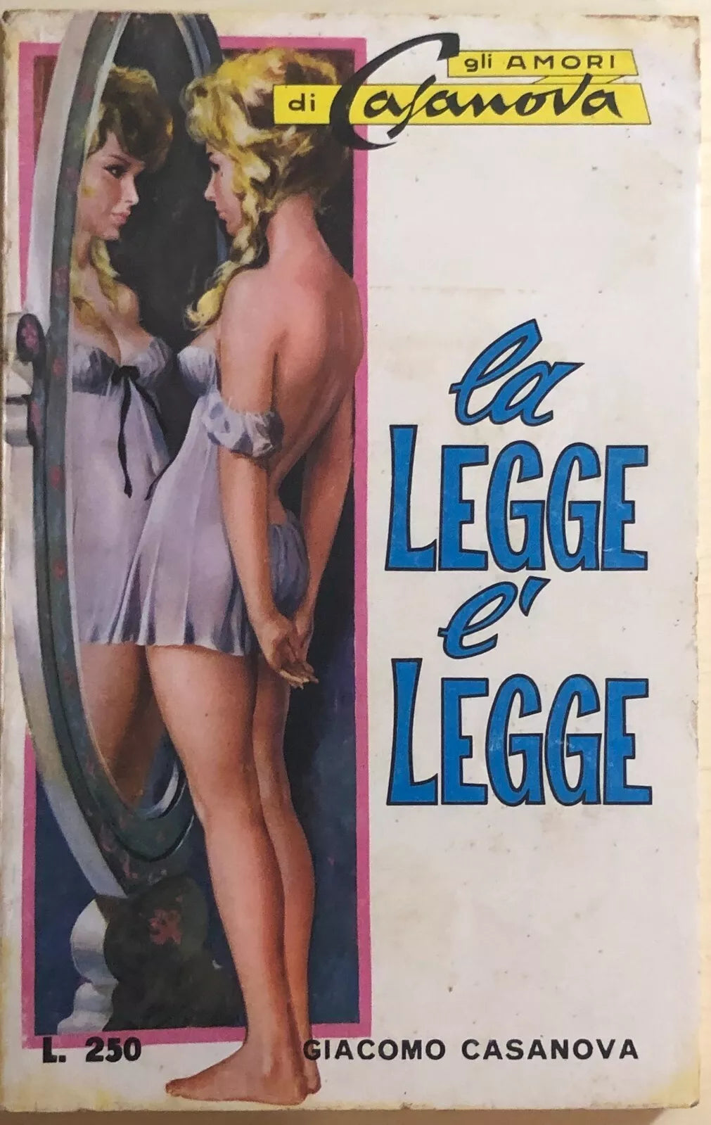 La legge e legge di Giacomo Casanova, 1971, Gli Amori Di Casanova